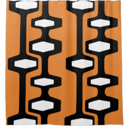 世紀半ば シャワーカーテン