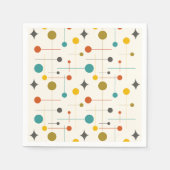 世紀半ば スタンダードカクテルナプキン (正面)