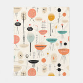 世紀半ば フリースブランケット (正面)