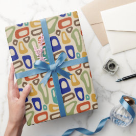 世紀半ば ラッピングペーパー