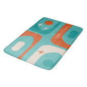 世紀半モダンばの原子パーソナライズされた束 バスマット (アングル)