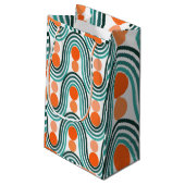 世紀半モダンばの波 スモールペーパーバッグ (裏面アングル)