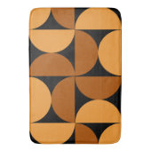 世紀半モダンばの焼け粘土とモカ バスマット (正面縦)