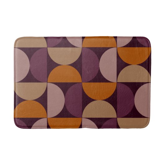 世紀半モダンばの金食 バスマット (正面)