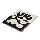 世紀半モダンばオーガニックの抽象 タイル (側面)