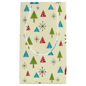 世紀半モダンばクリスマスツリー スモールペーパーバッグ (正面)