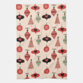 世紀半モダンばクリスマス キッチンタオル (縦)