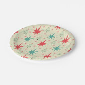 世紀半モダンばクリスマス ペーパープレート (アングル)