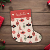 世紀半モダンばクリスマス ラージクリスマスストッキング