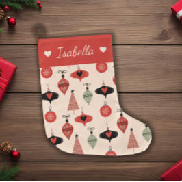 世紀半モダンばクリスマス ラージクリスマスストッキング