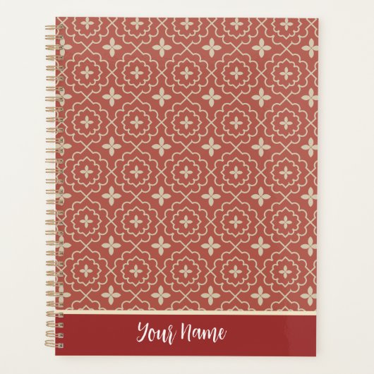 世紀半モダンばスタイリッシュ プランナー手帳 (正面)