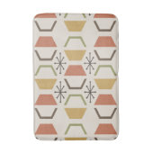 世紀半モダンば六数々の角形 バスマット (正面縦)