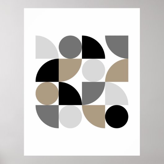 世紀半モダンば円 ポスター (正面)