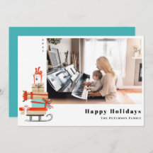 世紀半モダンば図解入りの、写真付きののクリスマス