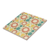 世紀半モダンば幾何カラフル タイル (側面)