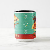 世紀半モダンば愛とコーヒー マグカップ (中央)