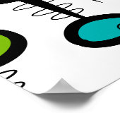 世紀半モダンば抽象芸術ポスター#44 ポスター (角)