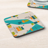 世紀半モダンば抽象芸術#55 コースター (左側)