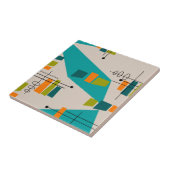 世紀半モダンば抽象芸術#55 タイル (側面)