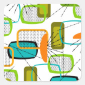 世紀半モダンば抽象芸術#57 スクエアシール (正面)