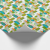 世紀半モダンば抽象芸術#57 ラッピングペーパー (角)