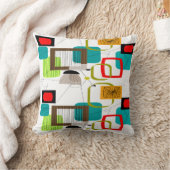 世紀半モダンば枕長円 クッション (ブランケット)