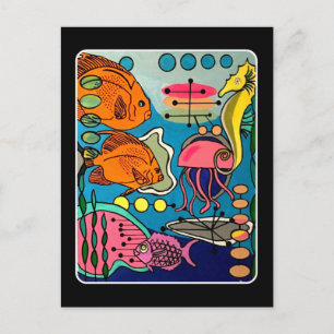 「世紀半モダンば海水中競技絵画」の ポストカード