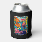 「世紀半モダンば海水中競技絵画」の 缶クーラー (缶正面)