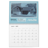 世紀半モダンば カレンダー (3月 2027)