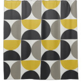 世紀半モダンば シャワーカーテン (正面)