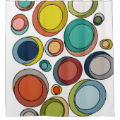 世紀半モダンば シャワーカーテン (正面)