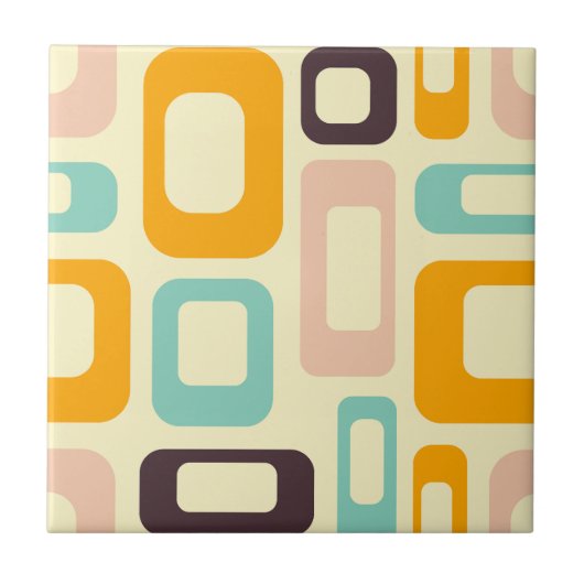 世紀半モダンば タイル (正面)