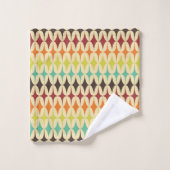 世紀半モダンば バスタオルセット (ウォッシュタオル)