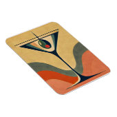 世紀半モダンば「ピメントオリーブmartini wave」 マグネット (右側)