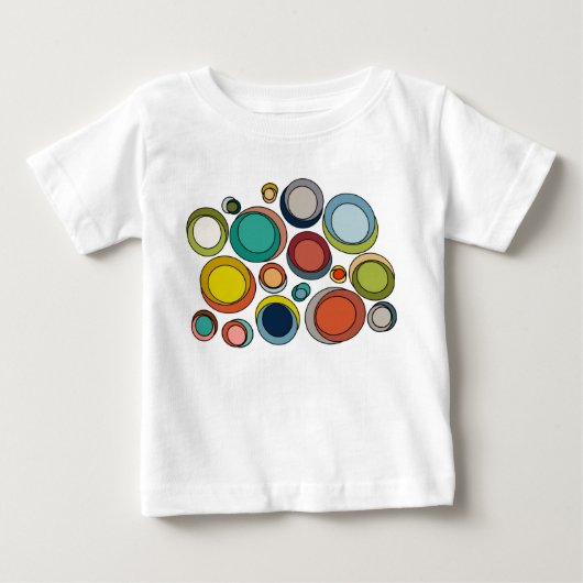 世紀半モダンば ベビーTシャツ (正面)