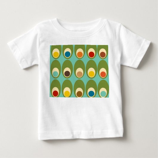 世紀半モダンば ベビーTシャツ (正面)