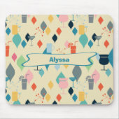 世紀半モダンば マウスパッド (正面)