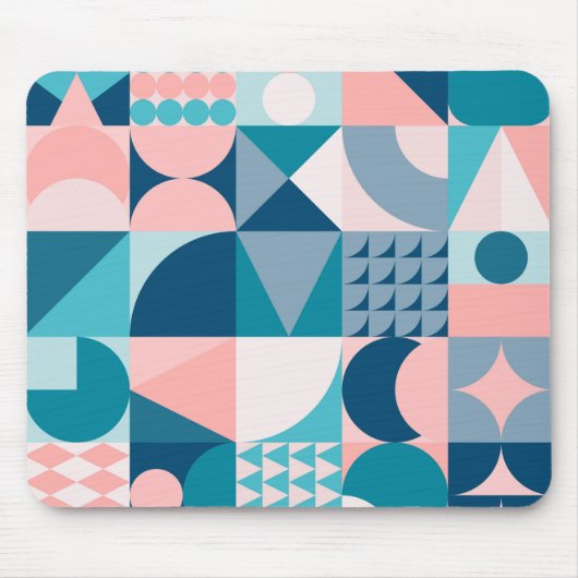 世紀半モダンば マウスパッド (正面)