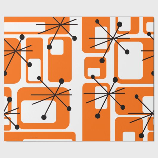 世紀半モダンば ラッピングペーパー (シーム)