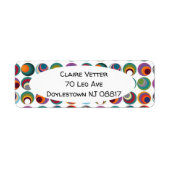 世紀半モダンば ラベル (正面)