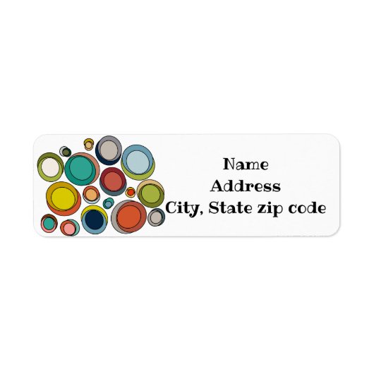 世紀半モダンば ラベル (正面)