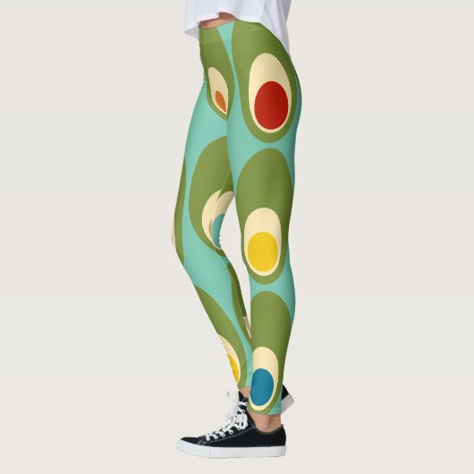 世紀半モダンば レギンス (左)