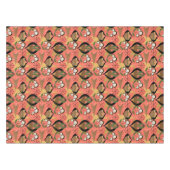 世紀半モダンば |ヴィンテージ50年代スタイル テーブルクロス (正面(横))