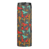 世紀半モダンば |原子矢印とドット タンブラー (裏面)