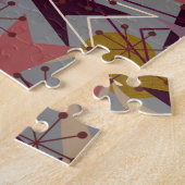 世紀半モダンば |原子矢印 ジグソーパズル (側面)