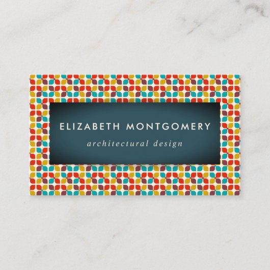 世紀半モダンば 名刺 (正面)