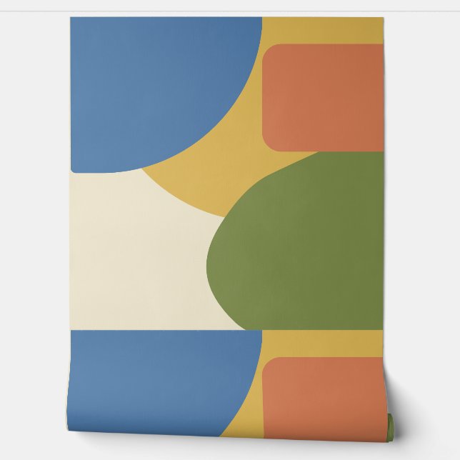 世紀半モダンば 壁紙 (ほどく)