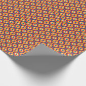 世紀半モダンば:抽象芸術幾何学。 ラッピングペーパー (角)