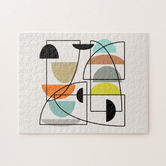 世紀半モダンば「椀」 ジグソーパズル (横)