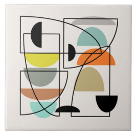 世紀半モダンば「椀」 タイル